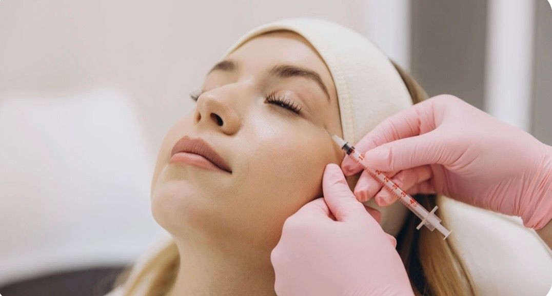cosmetic procedures including , Botox, Filler and PRP